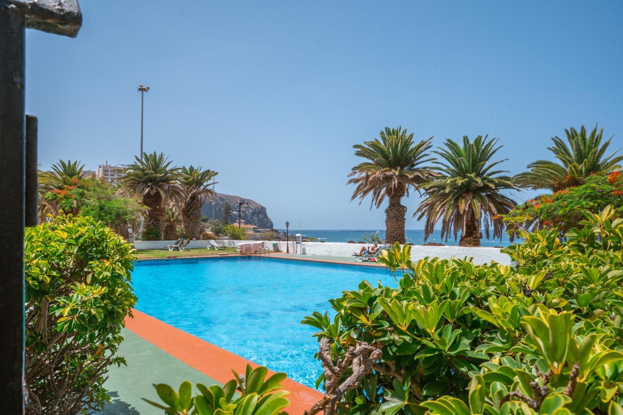 Go2Tenerife Apart'Dida Pool & First Line Of The Sea 로스크리스티아노스 외부 사진